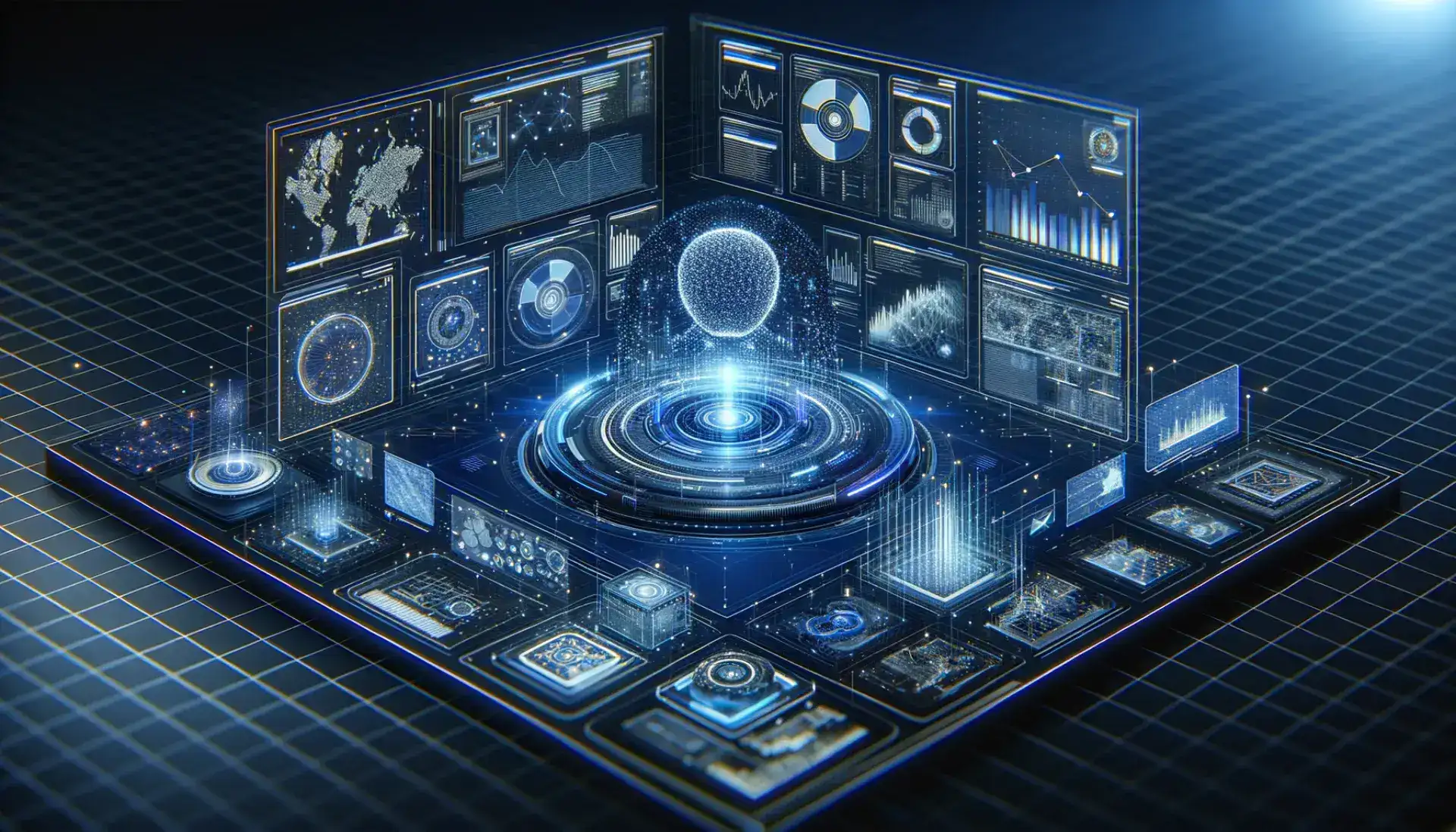 AI analyzing news and trending topics