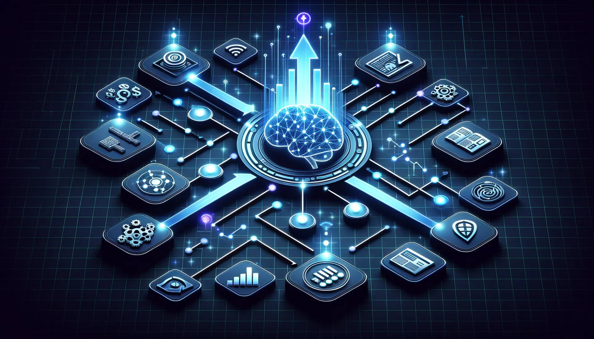 Automated content creation flow from news to blog posts