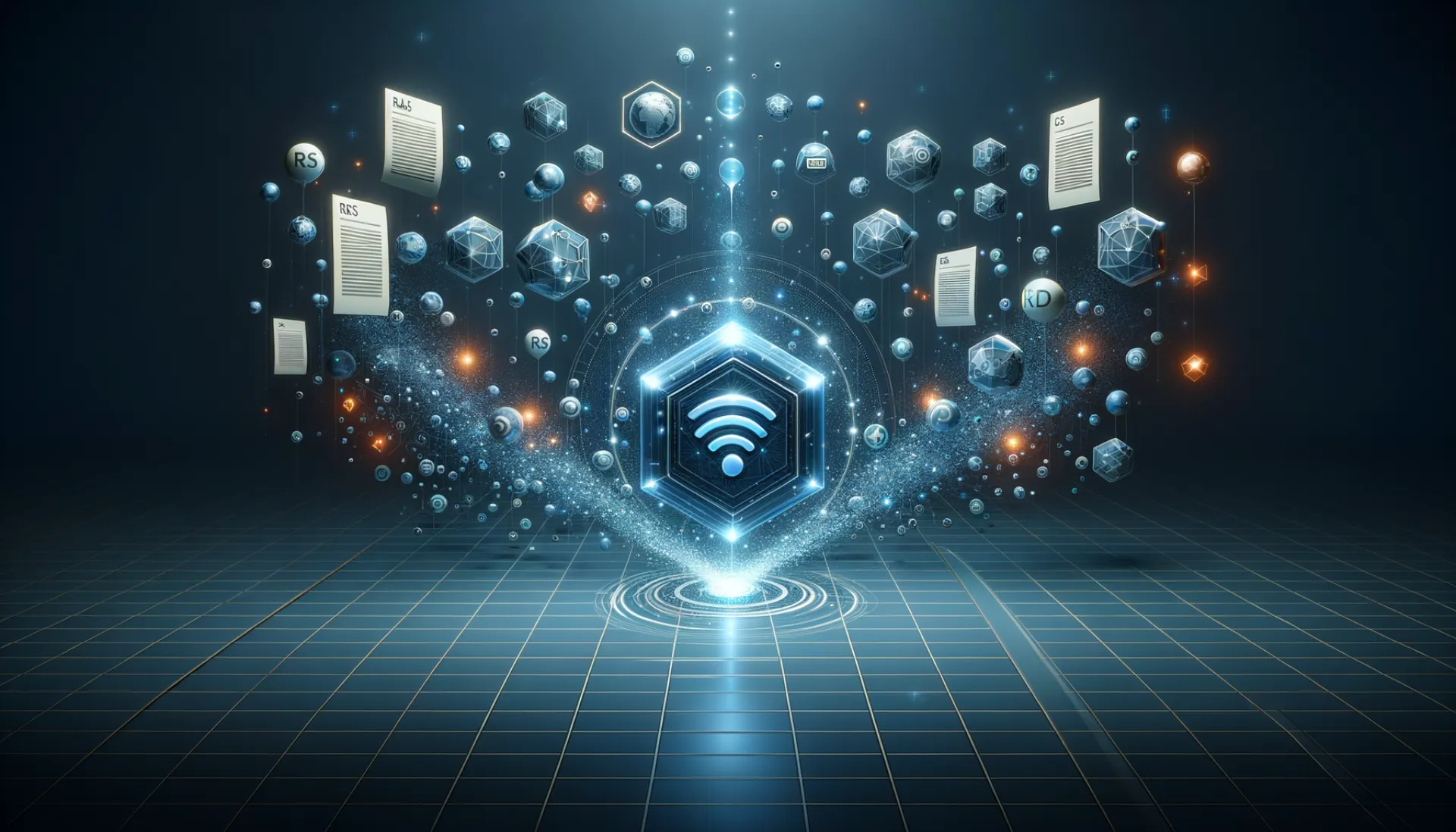 AI converting RSS feeds into blog articles